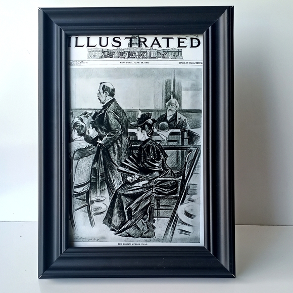 Serial Killer Lizzie Borden Vintage Retro Gothic Crime 1900s Victorian Newspaper - Picture 7 of 10